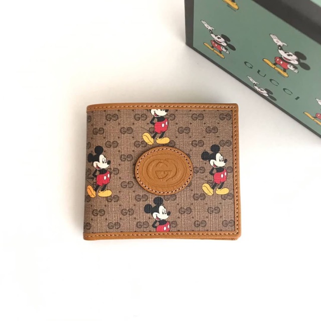 Gucci mickey mouse wallet
