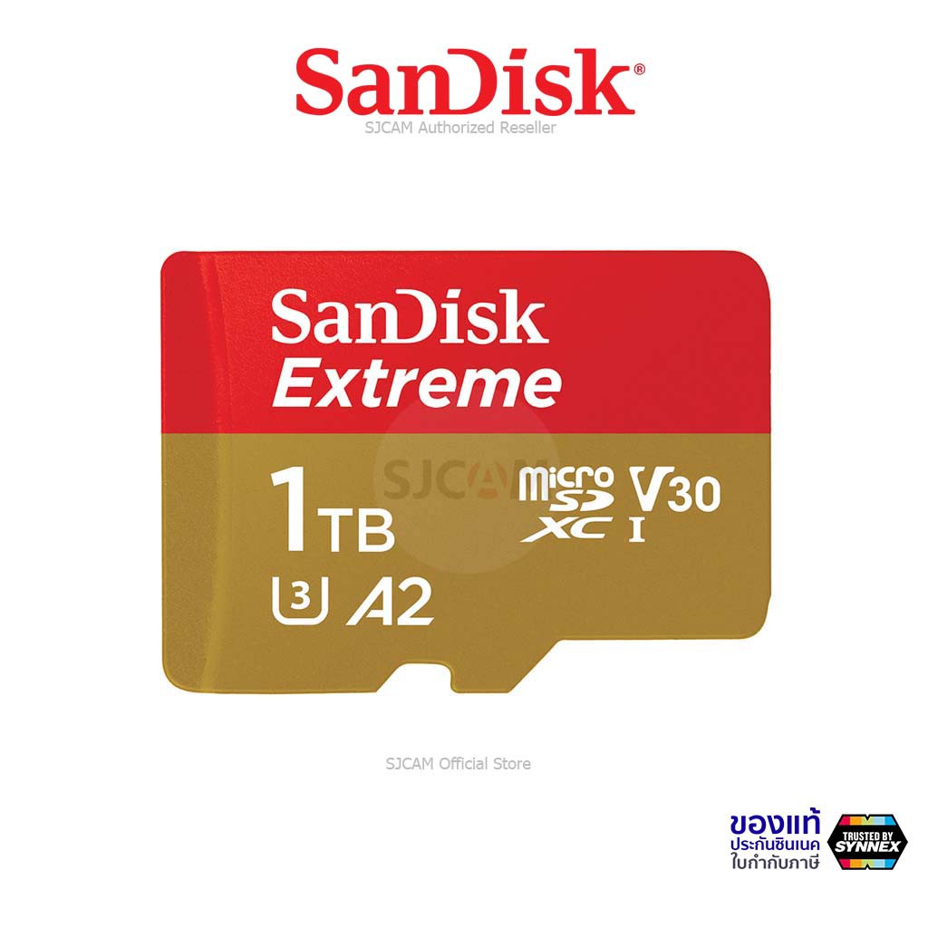 SanDisk Extreme microSDXC Card V30U3 1TB 190MB/s (SDSQXAV-1T00-GN6MN_1 ) เมมโมรี่การ์ด Nintendo