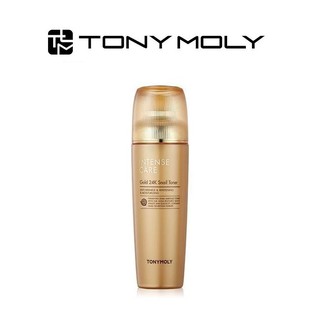 [TONYMOLY] Intense Care Gold 24K Snail Toner 140ml  โทนเนอร์หอยทาก ทองคํา  สินค้าเกาหลีแท้ๆส่งตรงจากเกาหลี