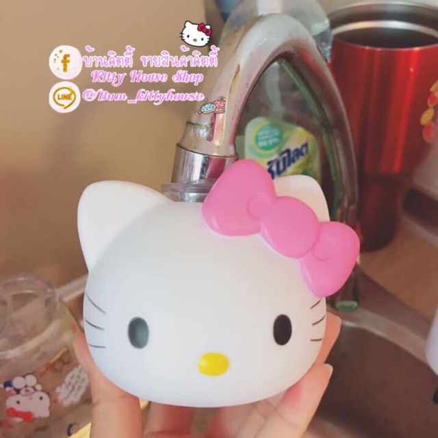 ครอบหัวก็อกน้ำ Hello Kitty