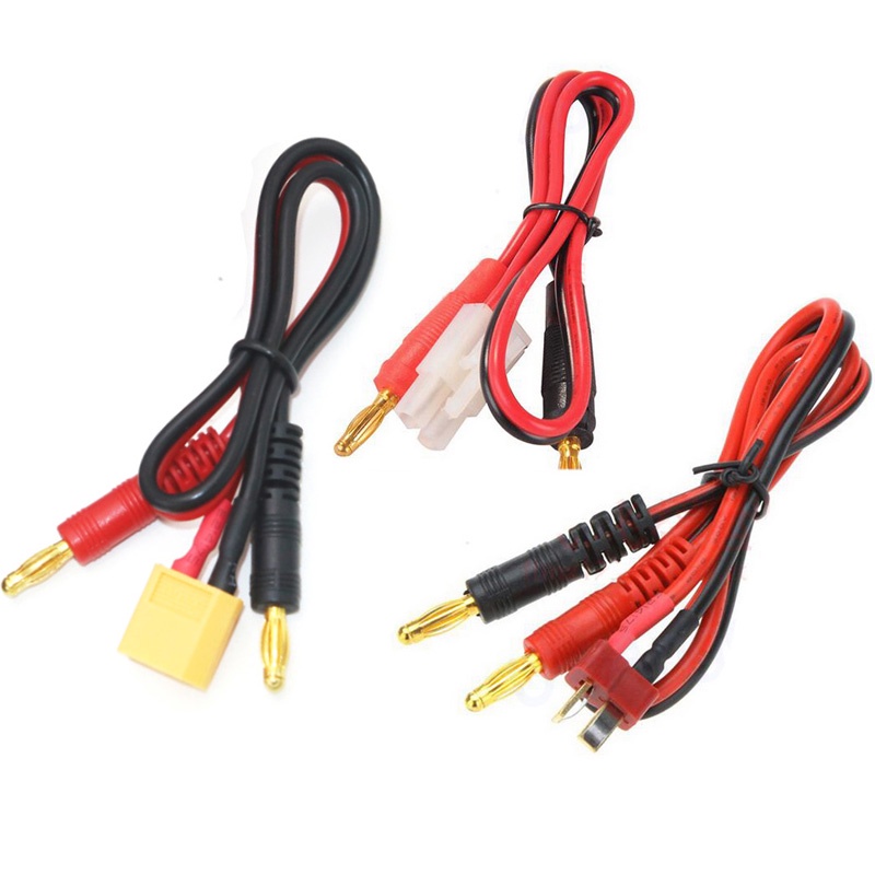 สายเคเบิลเชื่อมต่อ RC ปลั๊ก T เป็นปลั๊กกล้วย Tamiya สําหรับที่ชาร์จ IMAX B6 B6AC B8