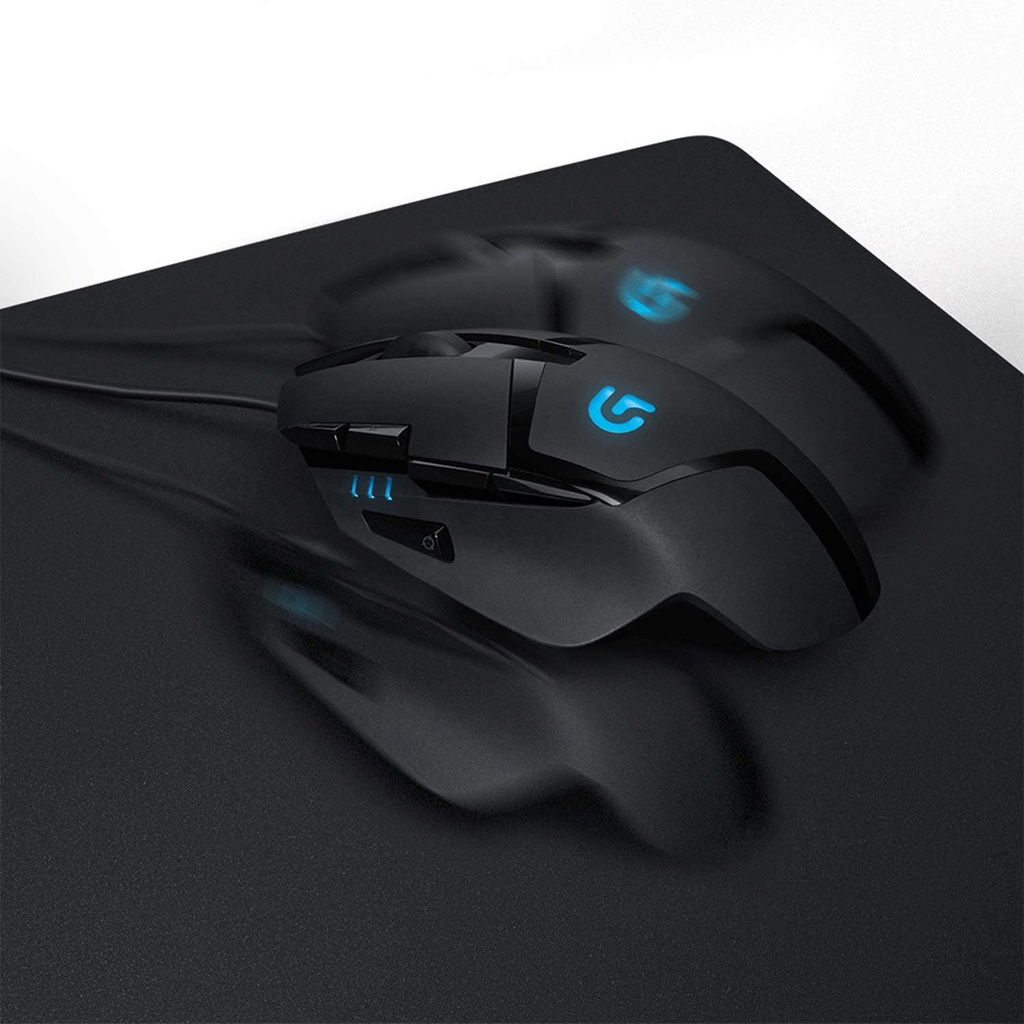 MOUSE PAD (แผ่นรองเม้าส์เกมมิ่ง) LOGITECH G640 LARGE CLOTH (LG-G640) GAMING MOUSE PAD (BLACK) *400 X 460 X 3 มม.*