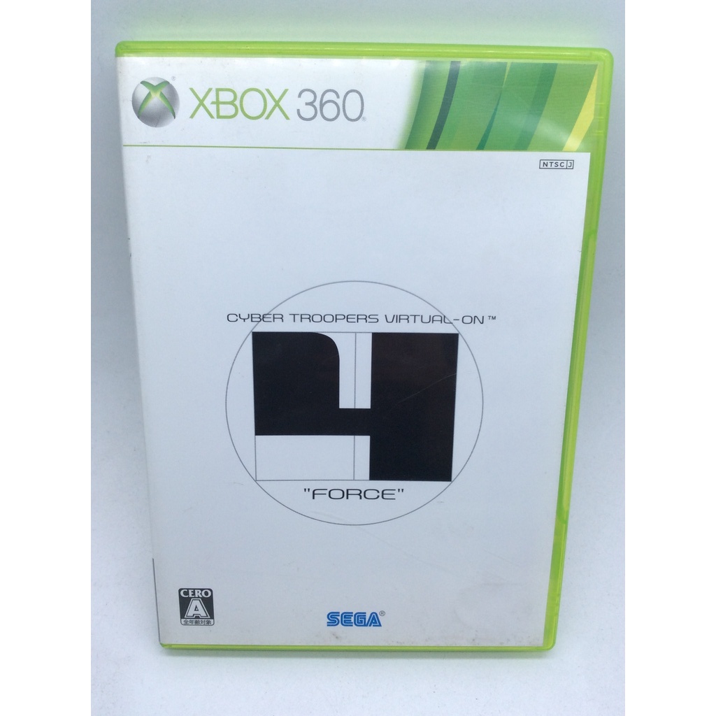 แผ่นแท้ [Xbox 360] Dennou Senki Virtual-On Force (Japan) (JES1-00078 | 00079) Cyber Troopers Virtual
