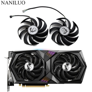 PLD10010S12HH RX 6700 6600 XT VGA GPU Cooler Fan RTX3060 For MSI RTX 3060 3060Ti GAMING X Video Graphics Cards Cooling