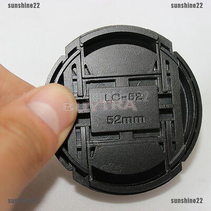 Sun22 ฝาครอบด้านหน้า 52 มม. ฟิลเตอร์เลนส์กล้อง สําหรับ Sony Canon Nikon 52