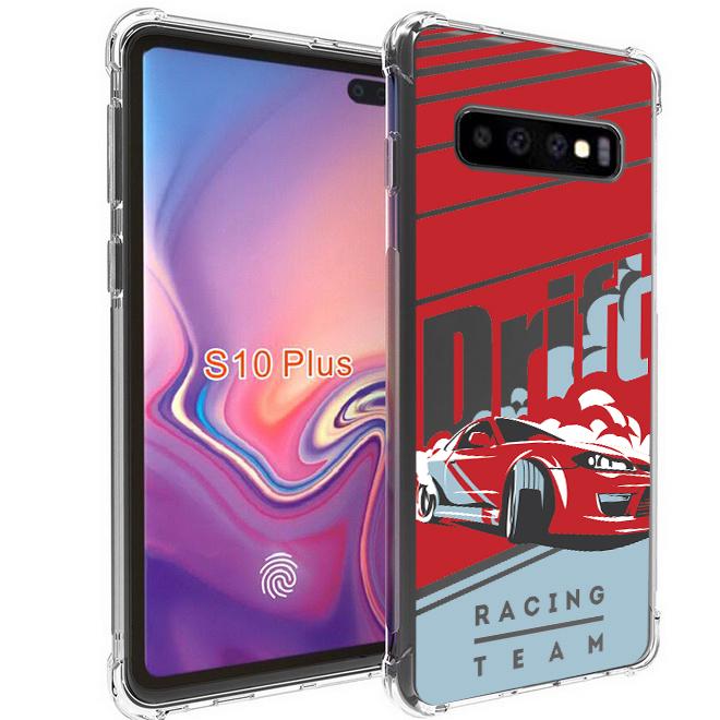 เคส สำหรับ Samsung Galaxy S10 Plus (S10+) Anti-Shock Protection TPU Case [Racing Team]