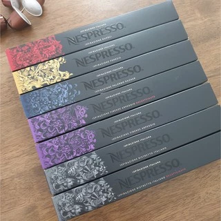 🍁พร้อมส่ง🍁 แคปซูลกาแฟ เนสเพรสโซ่ Capsules Nespresso ของแท้ 💯10 แคปซูล / กล่อง