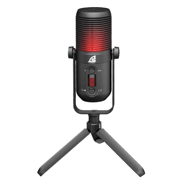 Signo MP-705 MAXXON LED Professional Condenser Microphone USB ไมค์คอนเดนเซอร์ (Black)