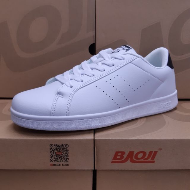 Baoji รองเท้าผ้าใบ รุ่น BJM427 (สีขาว/ดำ)