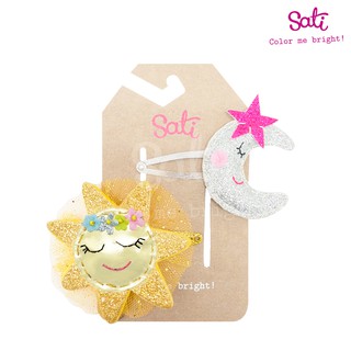 SATI - กิ๊บติดผม - T. GLITTER MOON &amp; SUN LC098