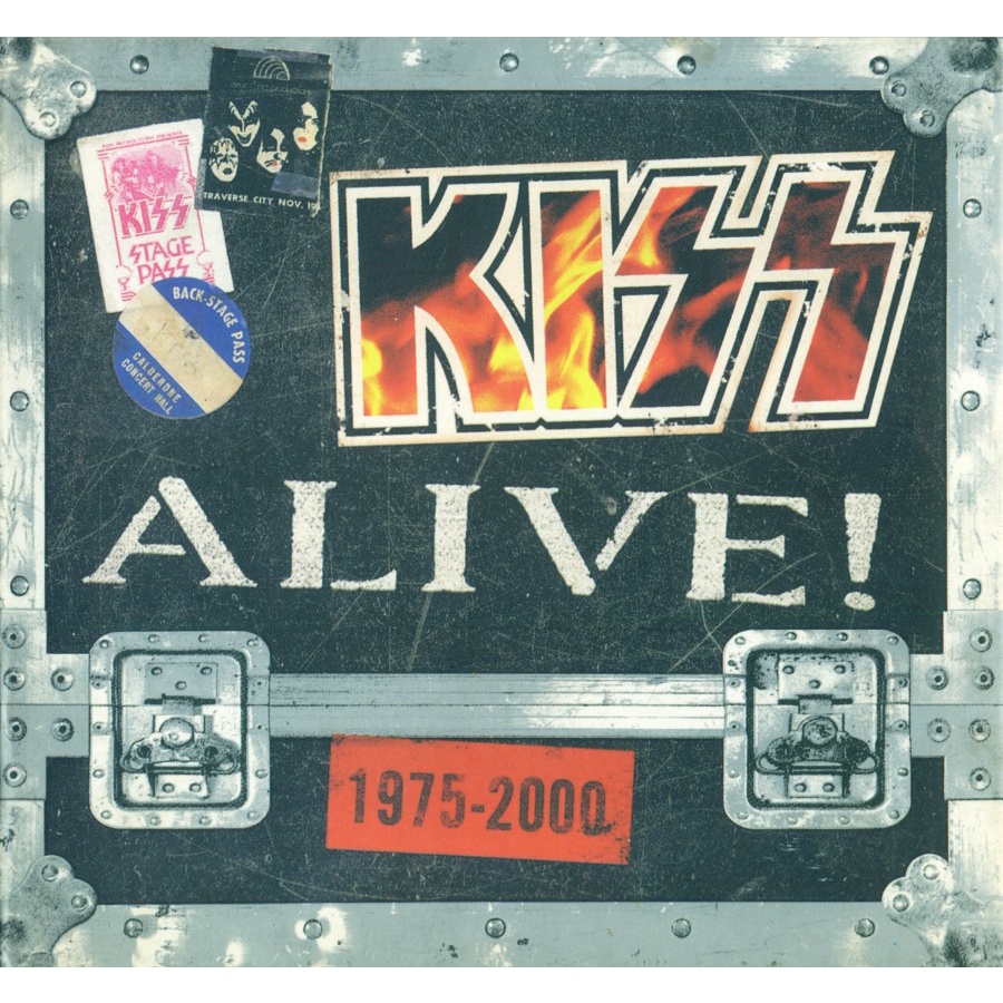 Cd KISS, Alive 1975 - 2000 - 4 Disc *W WEST Song* K2HDPro