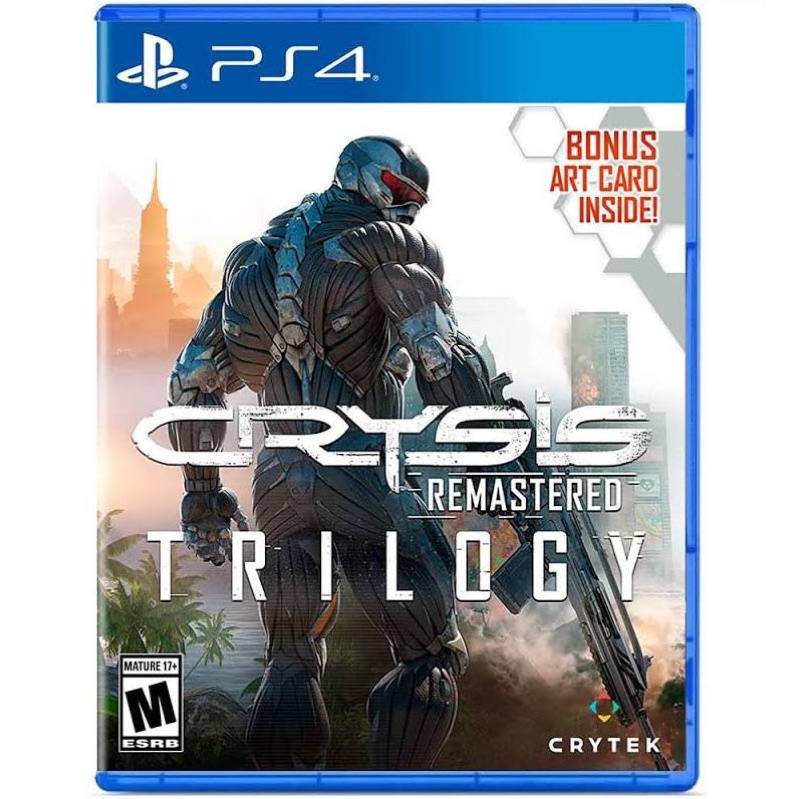 PS4 GAME : CRYSIS REMASTERED TRILOGY