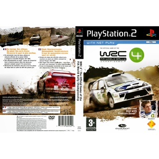 WRC 4 - The Official Game แผ่นเกมส์ PS2