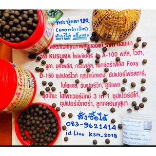 (พร้อมส่ง) กำลังไก่ชน กุสุมาลูกกลอน สมุนไพรลูกกลอนไก่ เสริมก…