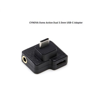 CYNOVA Osmo Action Dual 3.5mm USB-C Adapter