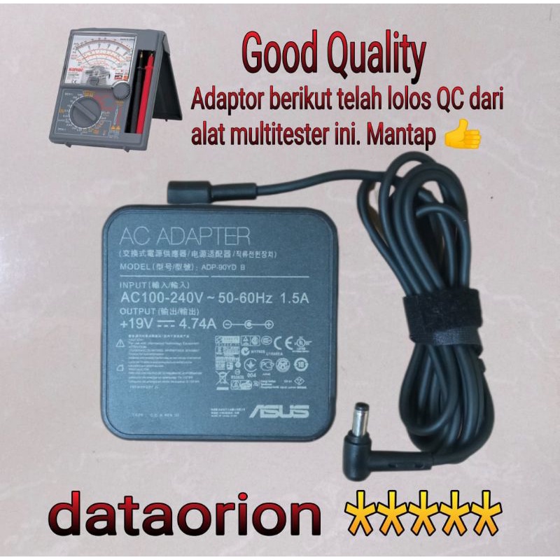 Asus Charger Adapter กล่อง 19v 4.74A DC 5.5*2.5 มม. สําหรับ Asus X553 X555 X450j X450JF N46 N56 N45V