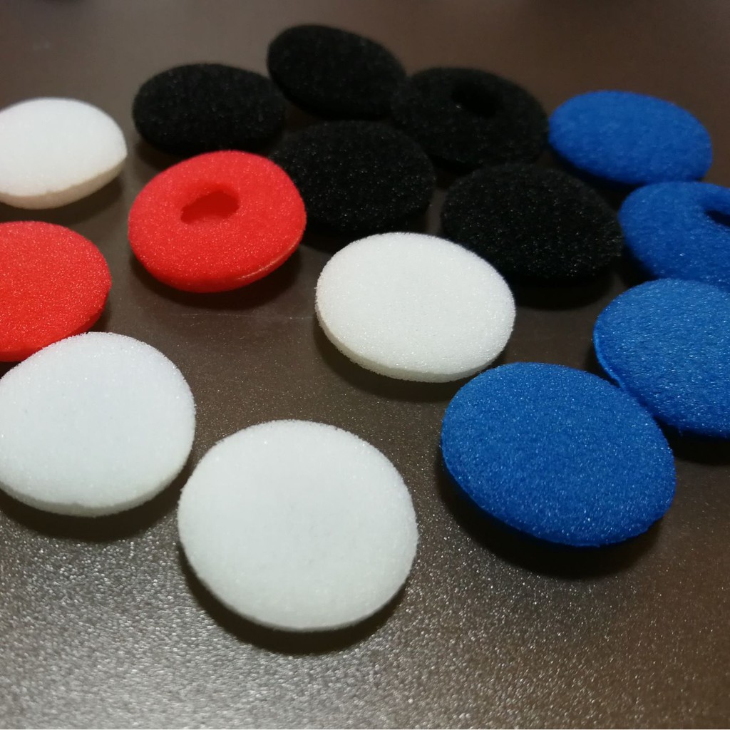 ฟองน้ำหูฟัง earbud คุณภาพสูง (20 คู่)