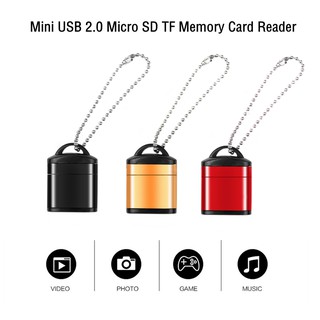 Mini Usb 2 . 0 Micro Sd Tf เครื่องอ่านเมมโมรี่การ์ดความเร็วสูงสําหรับ Laptop Pc