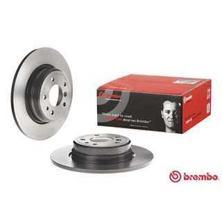 จานเบรคหลัง BMW SERIES 7 E38 725tds 728i 730i 735i 750i 1994-2001 SERIES 8 E31 840i 850i 1990-1999 BREMBO /ชิ้น