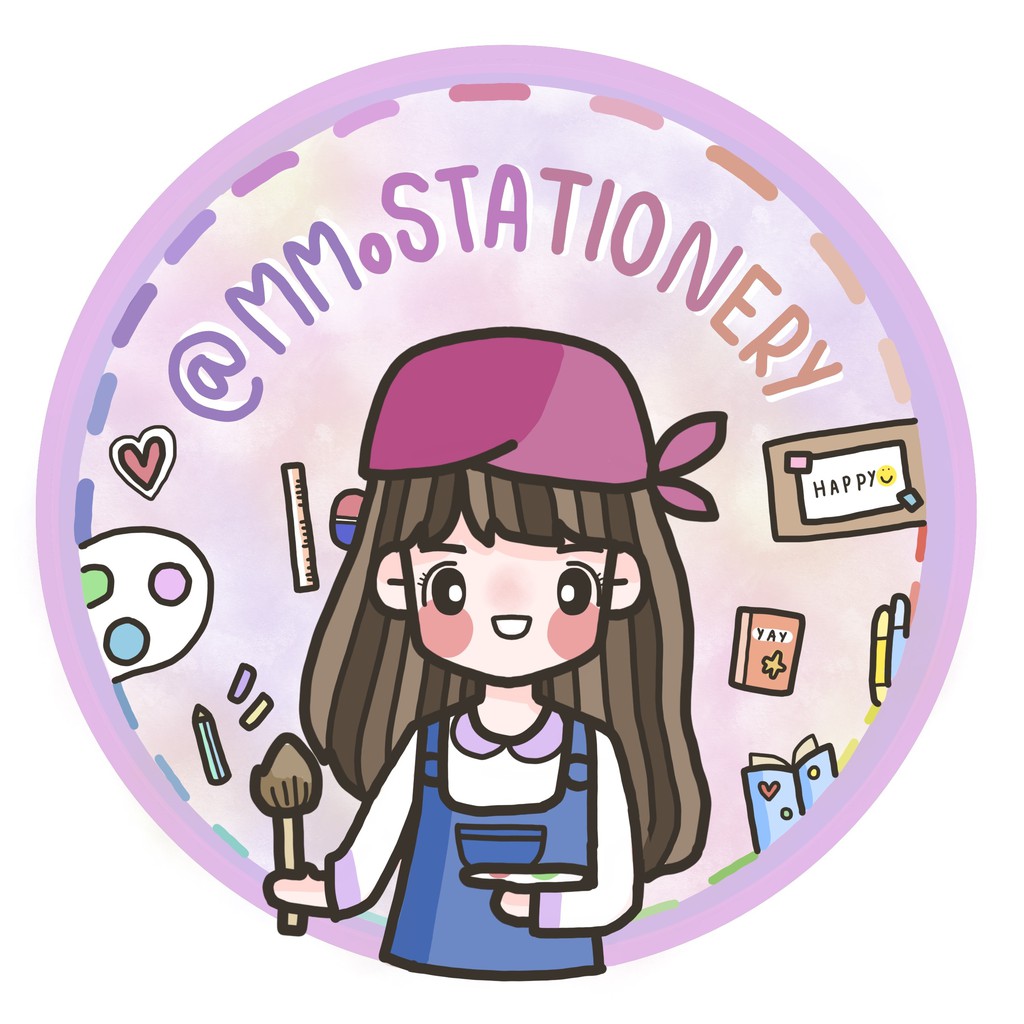 Mm.stationeryshop store logo