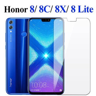 ฟิล์มกระจกนิรภัยกันรอยหน้าจอสําหรับ Huawei Honor 8X Honer Hono 8C8 X Lite X8X8Lite