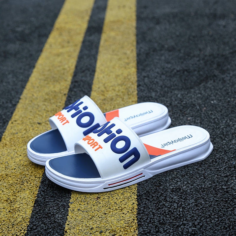Magic Post Slippers ใหม่แฟชั่นอินเทรนด์คู่กลางแจ้งชายลากคำว่า ...