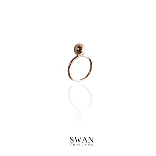 SWAN - Ball Ring S แหวนเงินแท้ เงินเกลี้ยง