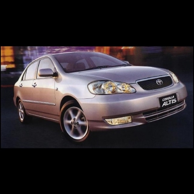 Toyota Corolla Altis (ZZE121) 2002~2004 Oem ไฟตัดหมอก (รวมหลอดไฟ)