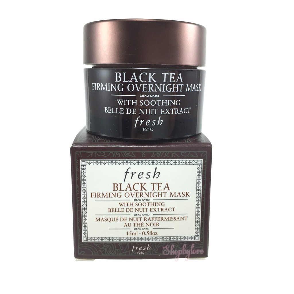 FRESH BLACK TEA FIRMING OVERNIGHT MASK 15ml shopbylove ThaiPick