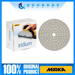 Mirka IRIDIUM กระดาษทรายขัด ห่วงตีนตุ๊กแก ฝุ่นละออง คุณภาพเยี่ยม