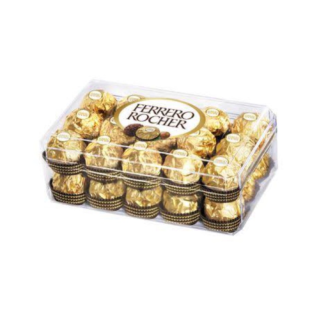 ลดกระหน่ำ Ferrero rocher 30 ลูก. 375g หมดอายุเดือนBBF.18/02/25