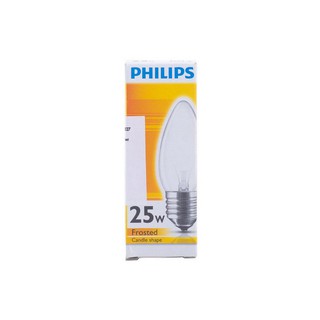 หลอดไส้จำปา CANDLE FR25WE27 FR PHILIPS | PHILIPS | CANDLE FR25WE27 หลอดไส้ หลอดไฟ โคมไฟส่องสว่างและพัดลมเพดาน หลอดไส้จำป