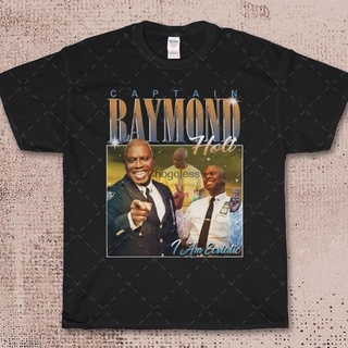 ถูกสุดๆเสื้อยืด พิมพ์ลาย Capn Raymond Holt Rap สไตล์ฮิปฮอป 90S 99รหัสเต็ม