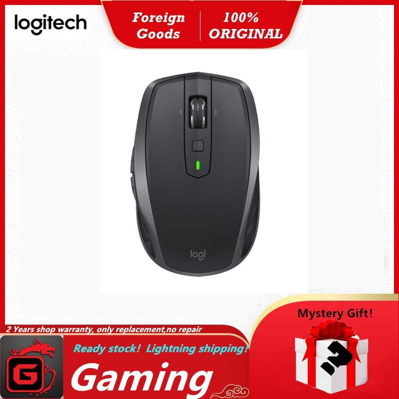 เมาส์ไร้สายเมาส์ไร้สาย Logitech MX Anywhere 2s Wireless Bluetooth Multi-Devices Mouse 4000DPI Support Unifying Connection