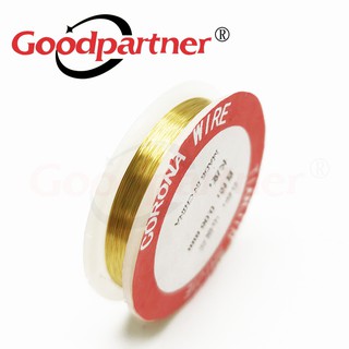 Goodpartner อะไหล่สายทังสเตนอิเล็กโทรด 0.06 มม. สีทอง สําหรับเครื่องปริ้นท์ CORONA Wire Kyocera Samsung Xerox HP 1 ชิ้น