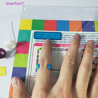 [InterfunT] Guided Reading Strips Finger Focus Reader Colorful Dyslexia Reading Strips Tools [NEW]