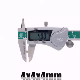 5/10ชิ้น แม่เหล็กนีโอไดเมียม สี่เหลี่ยม 4x4x4มิล Neodymium magnet 4x4x4mm แม่เหล็กแรงสูง 4*4*4mm แม่เหล็ก 4*4*4มิล