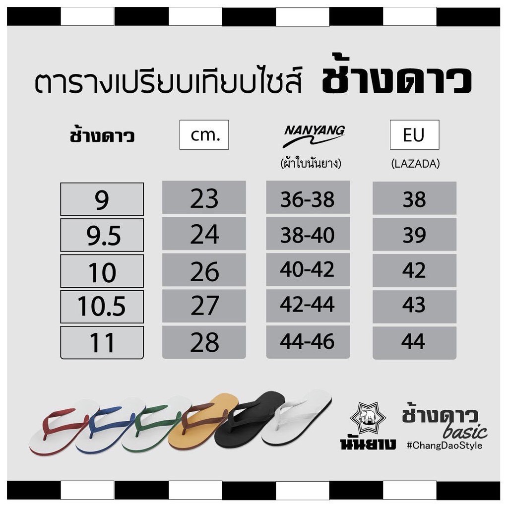 ️🔥HOT ITEM 🔥รองเท้าแตะช้างดาว ช้างดาวหมูเด้ง นันยาง ของแท้ 100% สินค้าส่งตรงจากโรงงาน