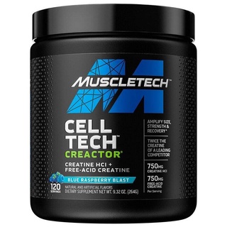 Muscletech​ creactor creatine HCL​ (120servings)เพิ่มแรง​ เพิ่มความแข็งแรง