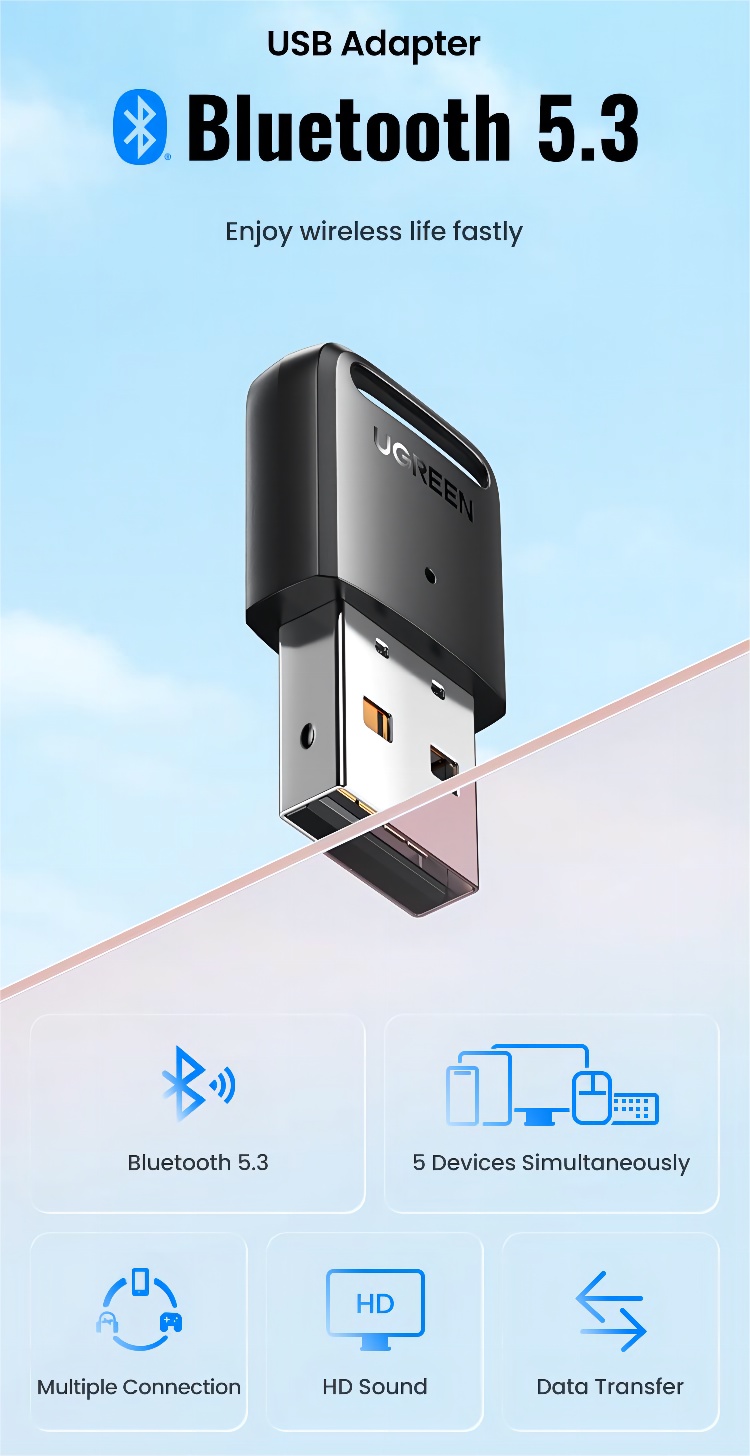 USB Bluetooth 5.3 Adapter