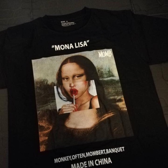🚧 เสื้อยืดลาย MONA LISA 🚧