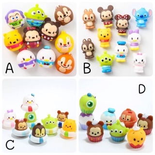 ♡เซต โมเดลยาง disney tsumtsum♡