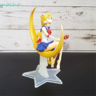 Mocho โมเดลฟิกเกอร์ PVC รูปการ์ตูนอนิเมะ Tsukino Usagi Sailor Moon สําหรับตกแต่งบ้าน