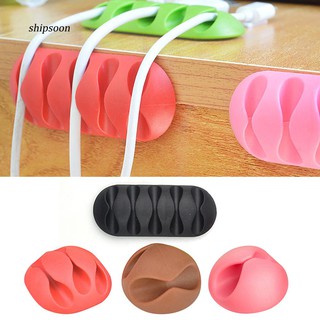 Multipurpose Wire Cord Cable Desktop Holder Clip Organizer Line Fixing Tool