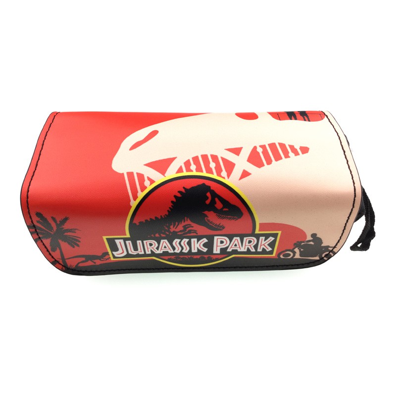 Jurassic World การ์ตูนมัลติฟังก์ชั่ผ้าใบนักเรียนกระเป๋าดินสอ
