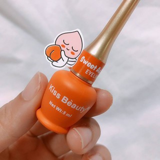 Kiss Beauty Sweet as Peach อายไลเนอร์ลูกพีช น่ารักมาก ขนาด 5 ml