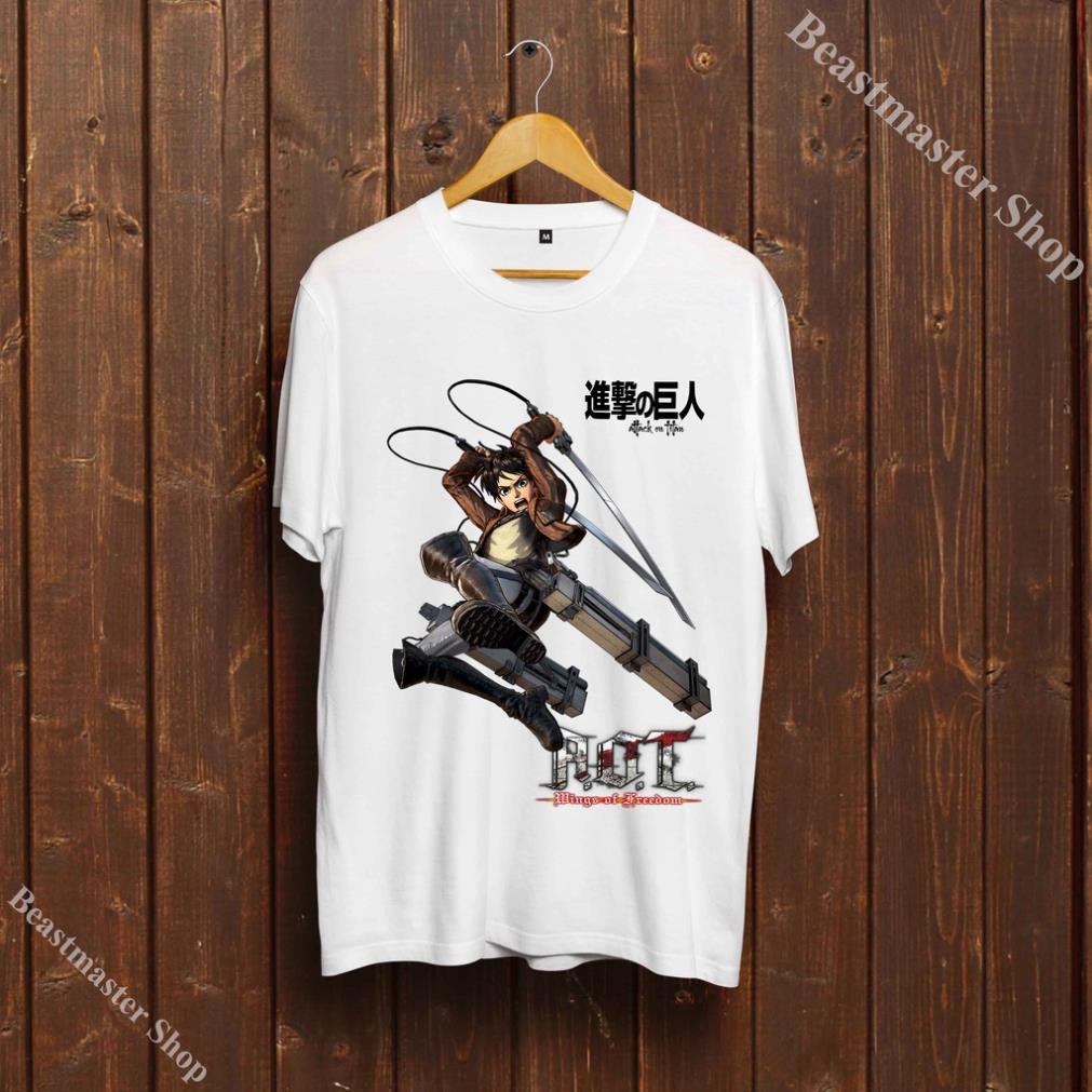 Unisex Eren Yeager - เสื้อยืด Unisex Attack on Titan - Cool Eren Yeager - EY-028