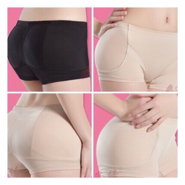 {พร้อมส่ง} กางเกงเสริมก้น+สะโพก เอวต่ำ ผ้าชีฟองแบบเรียบ#686 – โปรปัง