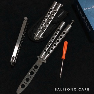 ลดพิเศษ! 50% Balisong มีดควง บาลิซอง Bm40T Mirror A แถมซองผ้า