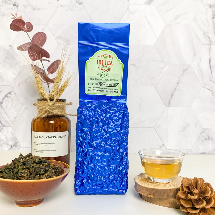 ยอดใบชา ชาอูหลงตุ้งติ่ง หรือชาอูหลงเบอร์ 19 ขนาด 200 กรัม ตรา ชา 101